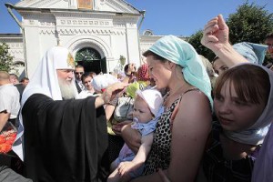 Патриарх Кирилл с молодёжью